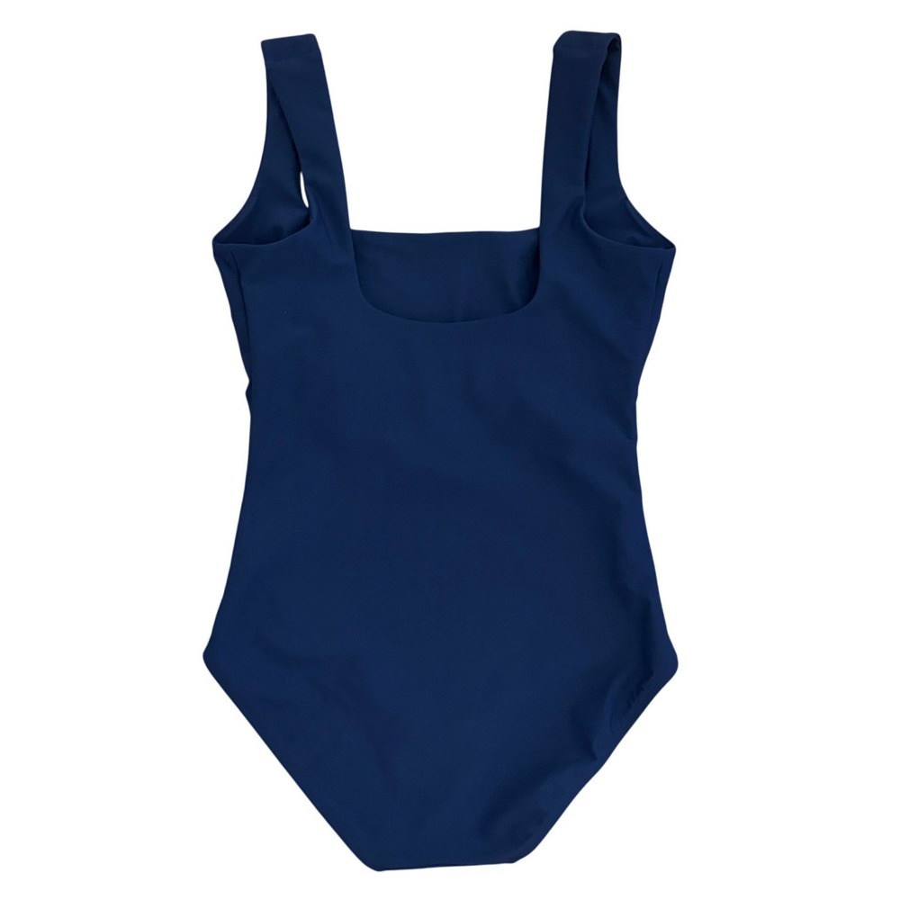 Stylest Dreamsculpt Tank One Piece Swimsuit XS Square Navy Modest Support NWOT - Picture 4 of 10